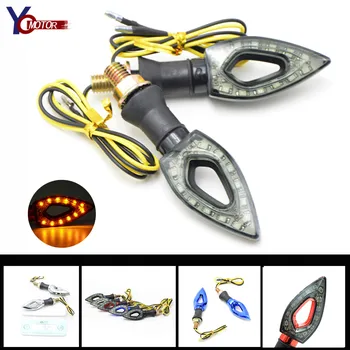 

FOR HONDA CB599/CB600F HORNET KAWASAKI Z750R ZX10R ZX6R/636 NEW Motorcycle Turn Signal Indicators Blinker Amber Light Lamp
