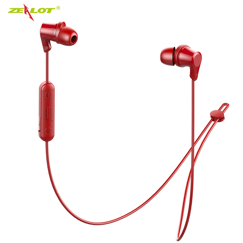ZEALOT H11 Спортивные Bluetooth наушники для бега водонепроницаемые беспроводные наушники гарнитура с микрофоном для телефонов подключение 2 devic