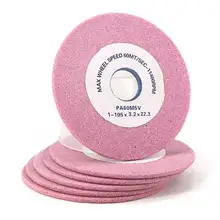 Pink aluminum oxide grinding wheel for chainsaw sharpening Diameter 105 thickness 3.2 hole 22.23 PM0911 Pink aluminum oxide grinding wheel for chainsaw sharpening Diameter 105 thickness 3.2 hole 22.23 PM0911