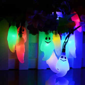 

1.2M 10LED Ghost String Lights For Halloween Party Decor Halloween String Light Home Decoartion and Lighting wholesale D#