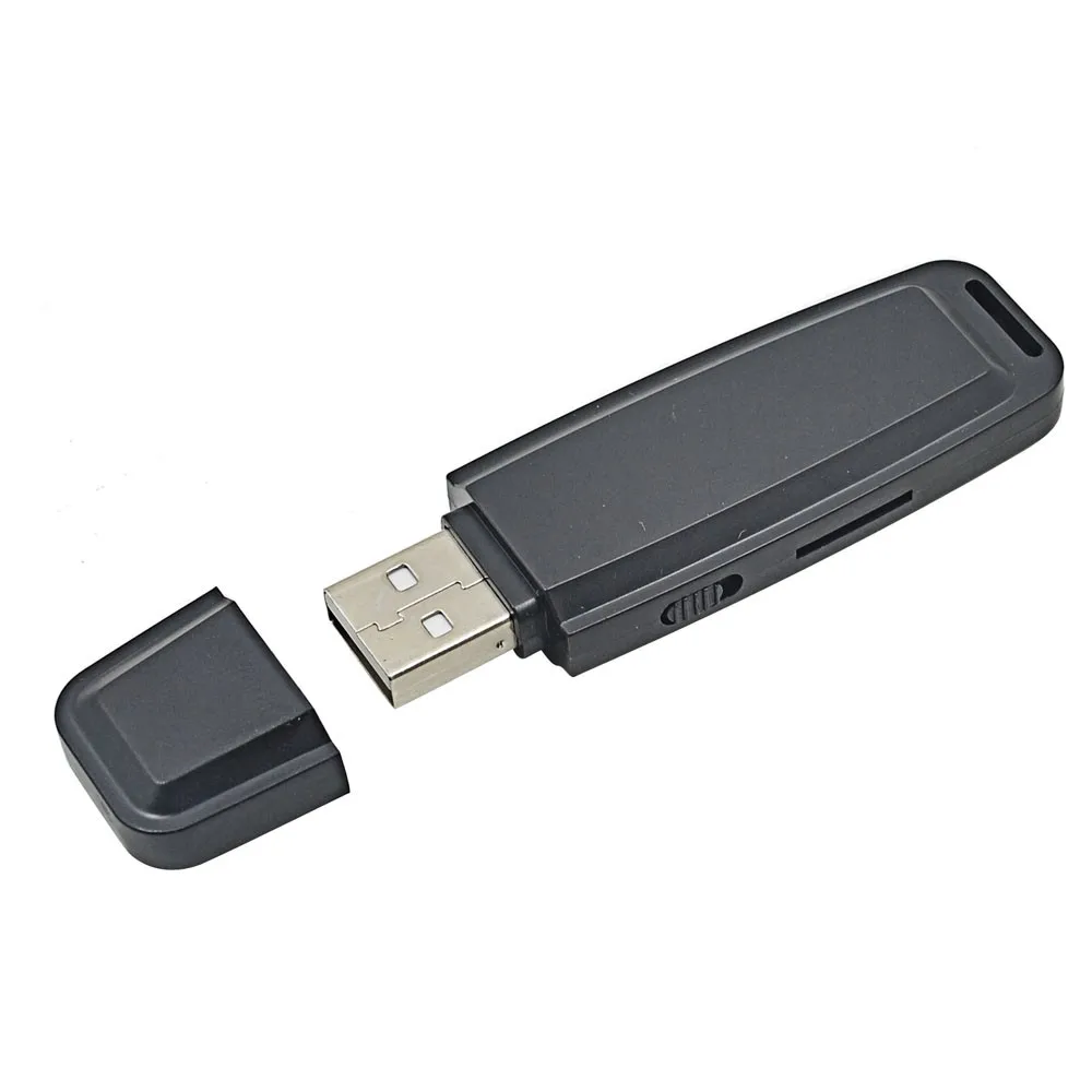 New Arrival Micro SD / TF Card Slot Digital Voice Recorder USB Flash Drive Audio Recorder Pen Mini Dictaphone gravador de voz