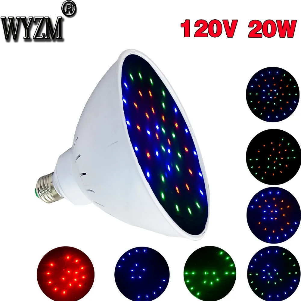 

USA Local Shipping 120V 20W LED Swimming Pool Light For Pentair Hayward Fixture RGB Color Changing E26 Base Pool Light Bulbs
