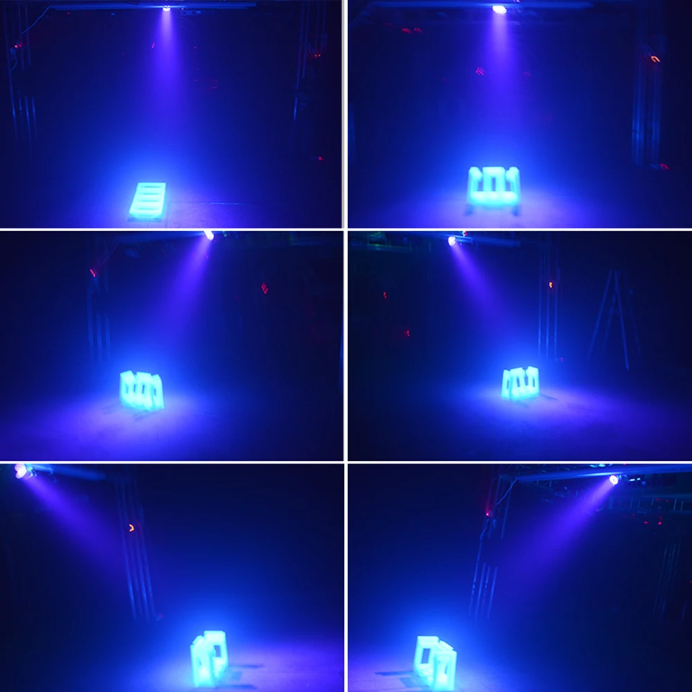 54 Вт светодиодный Par 18 светодиодный УФ фиолетовый светодиодный сценический светильник Par Светильник с DMX512 для диско DJ Проектор машина вечерние украшения сцены светильник Инж