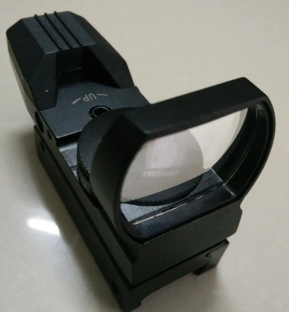 

Holographic 4 Reticle Red/Green Dot Tactical Reflex Sight Scope with Mount for Gun 33mm New