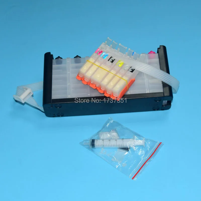 Canon 250 350 450 550 650 750 850 Ciss System 6 Color (10)