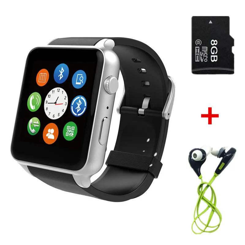Waterproof Smart Watch GT88 WristWatch Heart Rate Health Fitness Measure with GSM GPRS SIM Card Camera