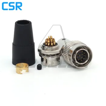 

Hirose Connector 12pin, HR10A-10P-12P,HR10A-10R-12S, Camera power connector, electrical cable connector plug socket 12pins