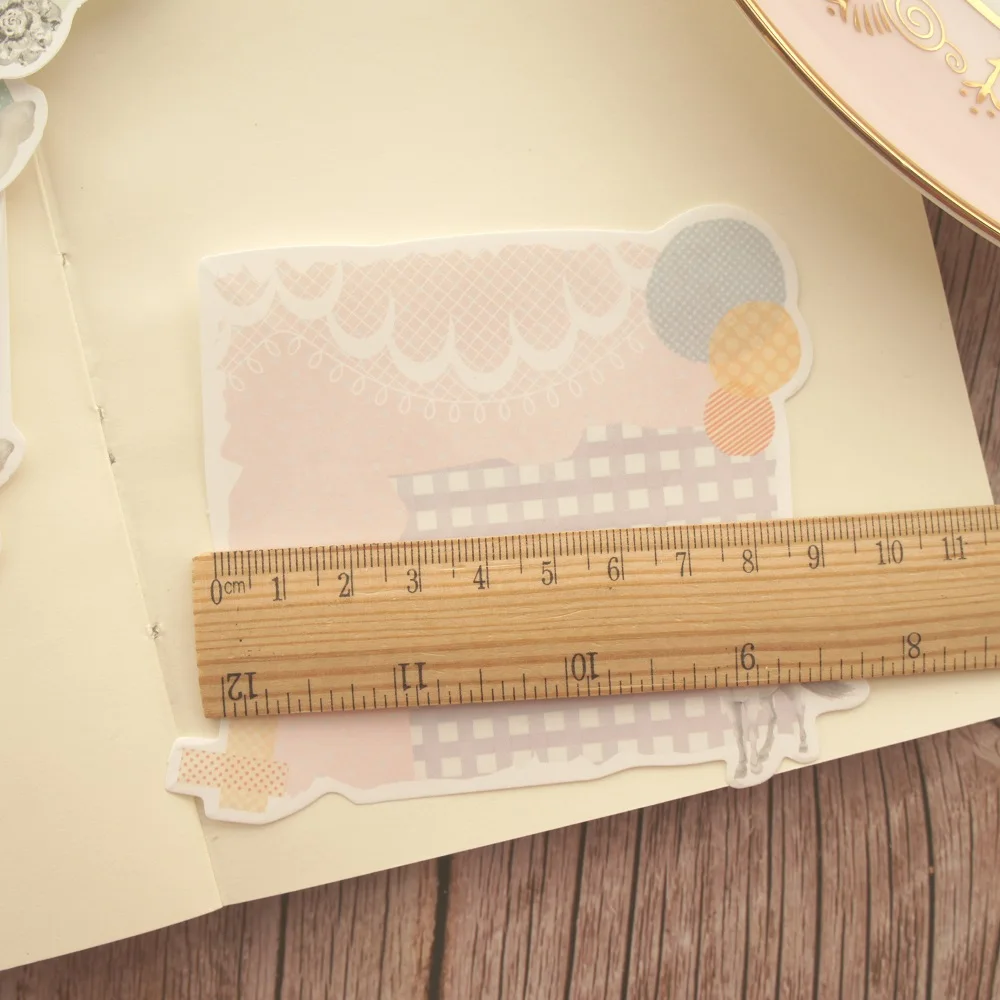 30 шт. DIY Розовый угол перо рамка бумага как Творческое Ремесло фон Скрапбукинг