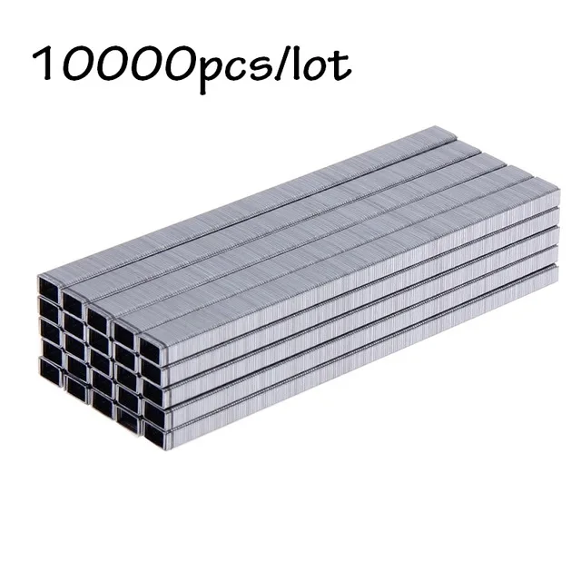 10000pcs Nail Машина для обвязки садовых растений Tapetool Tapener лента для обрезки овощей инструменты для обрезки плодовых деревьев машина для обрезки стволов - Цвет: 10000pcs Nail