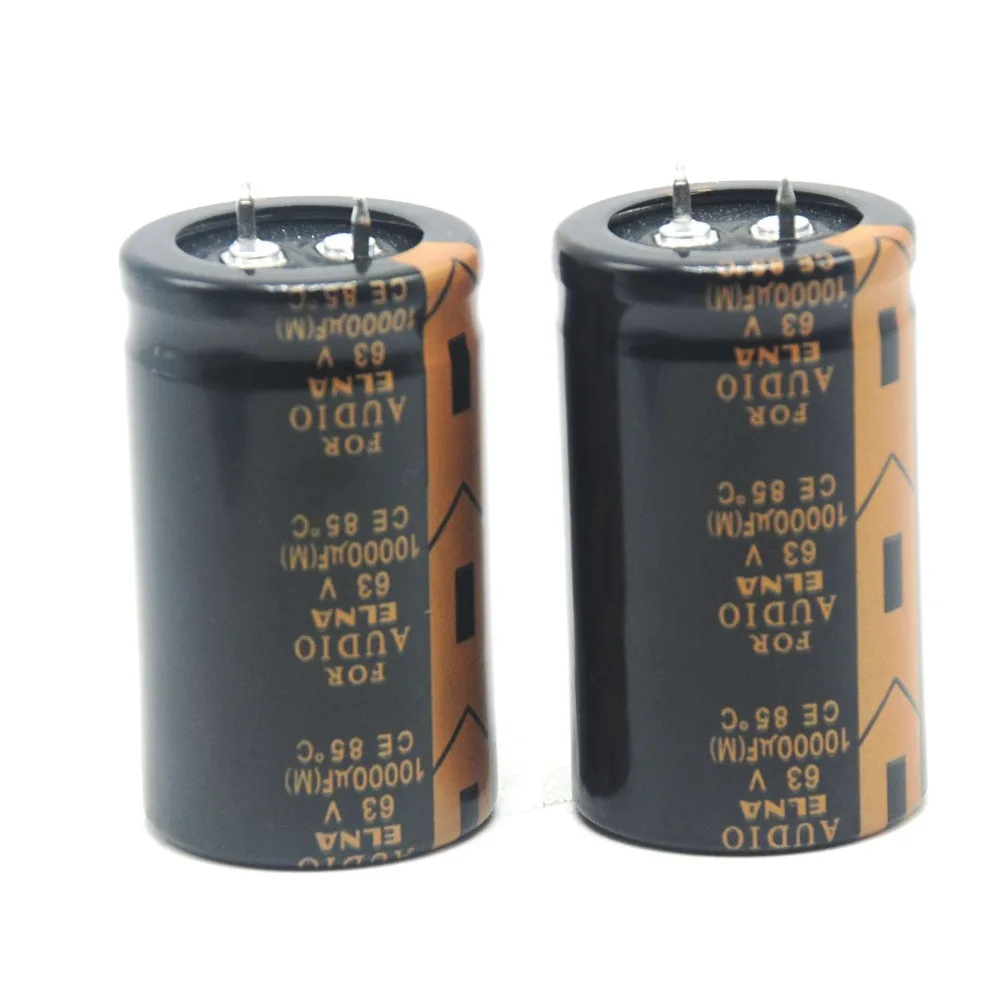 

2pcs 10000uF 63V ELNA FOR AUDIO Audio Hi-Fi Electrolytic Capacitor