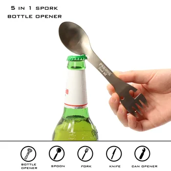 Stainless Steel Multi-function Spork  1