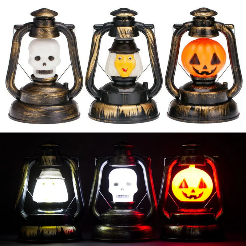

Halloween Pumpkin Ghost Night Light Halloween Props Decorations Supplies Home Party Decor 1C
