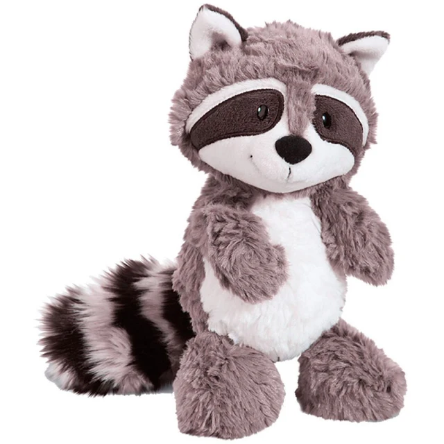 Gray Raccoon Plush Toy Lovely Raccoon Cute Soft Stuffed Animals Doll Pillow For Girls Children Kids Baby Birthday Gift 25cm