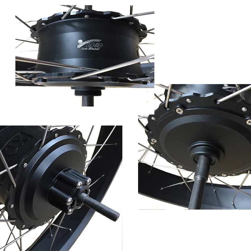 Top 4.0 Fat Bike Electric Bike Kit 48V 1000W Powerful Rear Drive 20" 26" Brushless Gear Hub Motor Wheel Ebike E bike Conversion Kit 4 Top 4.0 Fat Bike Electric Bike Kit 48V 1000W Powerful Rear Drive 20" 26" Brushless Gear Hub Motor Wheel Ebike E bike Conversion Kit 4