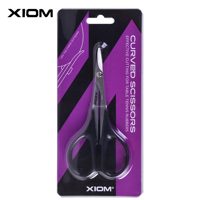Оригинальные изогнутые ножницы Xiom эффективная резка для каучуков настольного