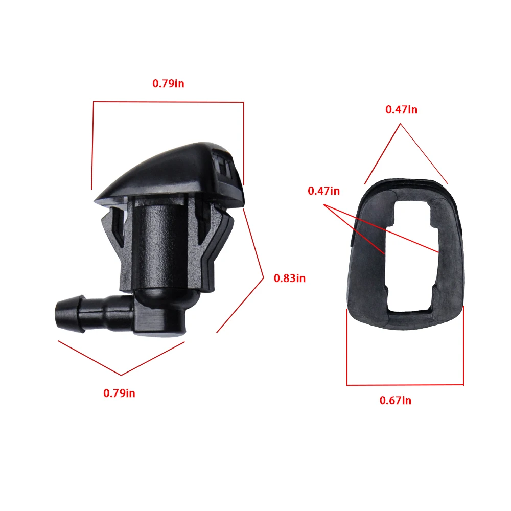Toyota sienna windshield spray nozzle Clearance