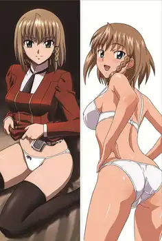 

agent aika r-16 anime Characters sexy girl sumeragi aika throw pillow cover body Pillowcase