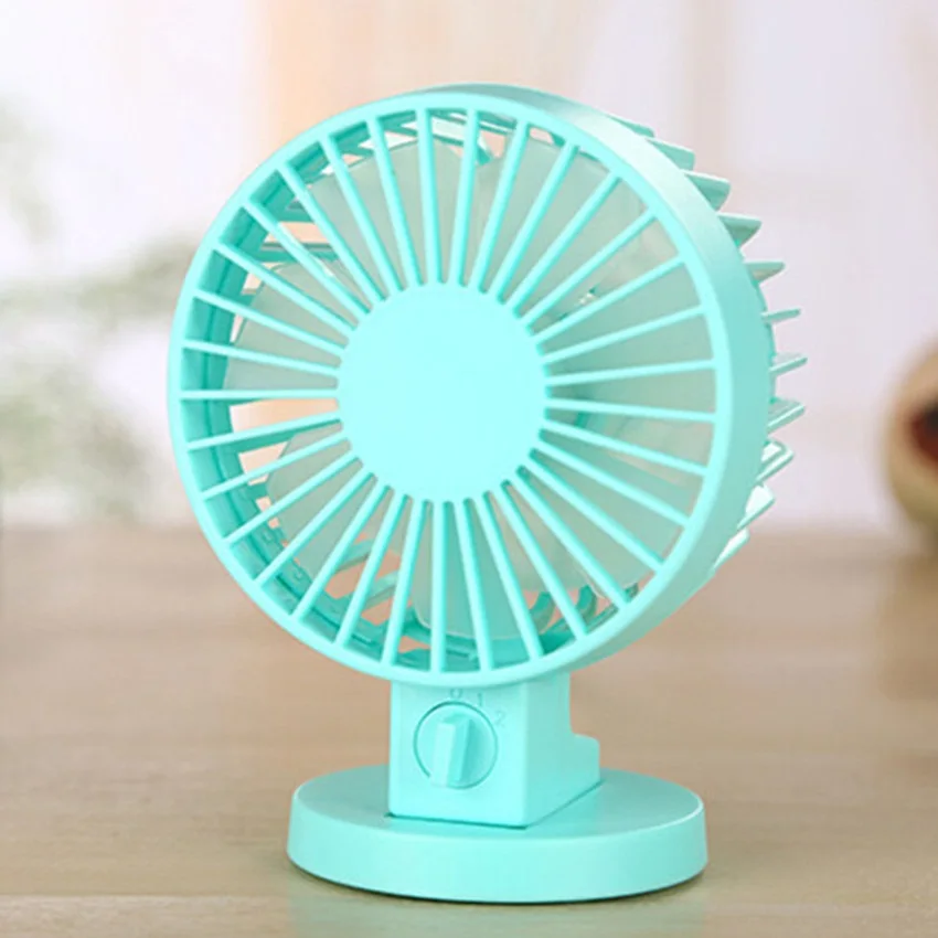 USB Fan Creative Air condition ABS Mini Desk Fans For Home Office