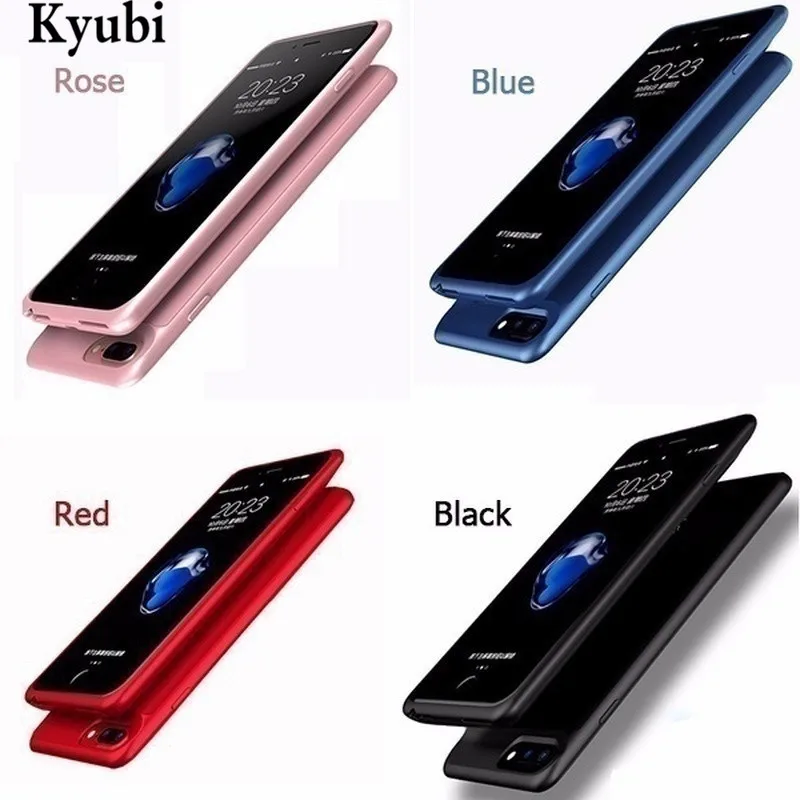 

Charging Case For iPhone X Matte 3800mAh Power Bank Case For iPhone XS External Portable Battery Pack Backup Luxury Charger Case