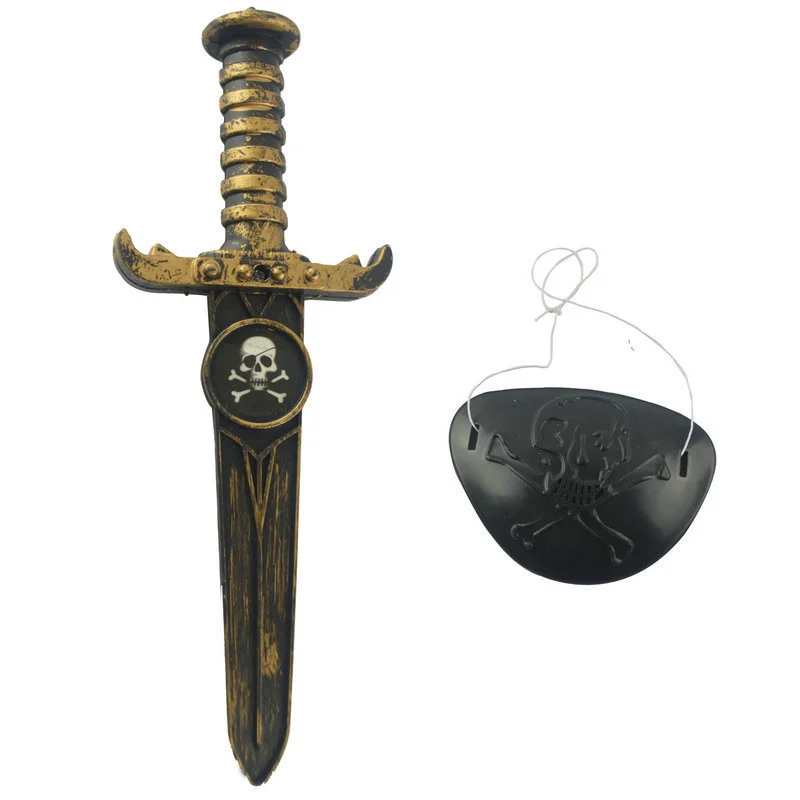 

Dagger Cos Ornaments Knife Equipment Arms Prop Children's Day Show Pirate Party Plastic Toys