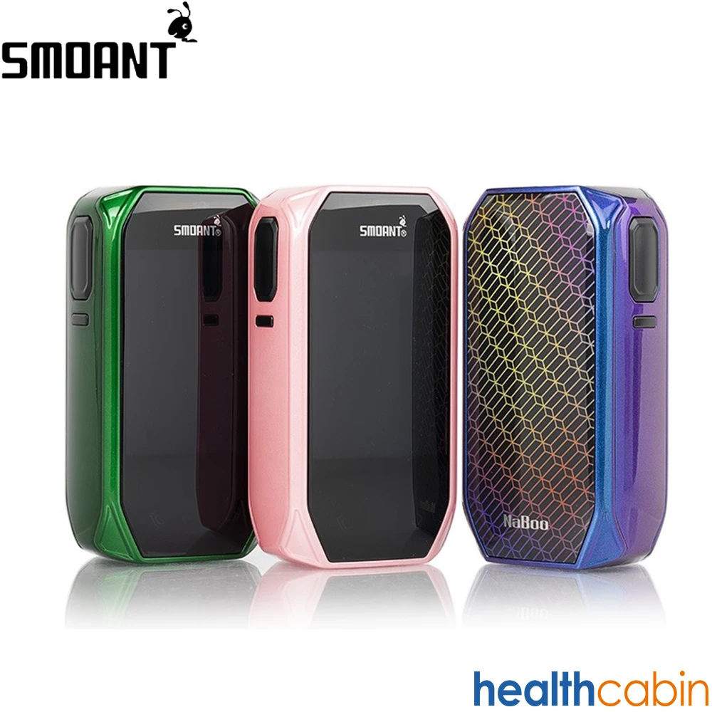 

Smoant Naboo 225W TC Box Mod Kit 4ml Vaporizer Updated Ant225 Chipset 2+1 UI Options Electronic Cigarette Kit VS Taggerz Cylon