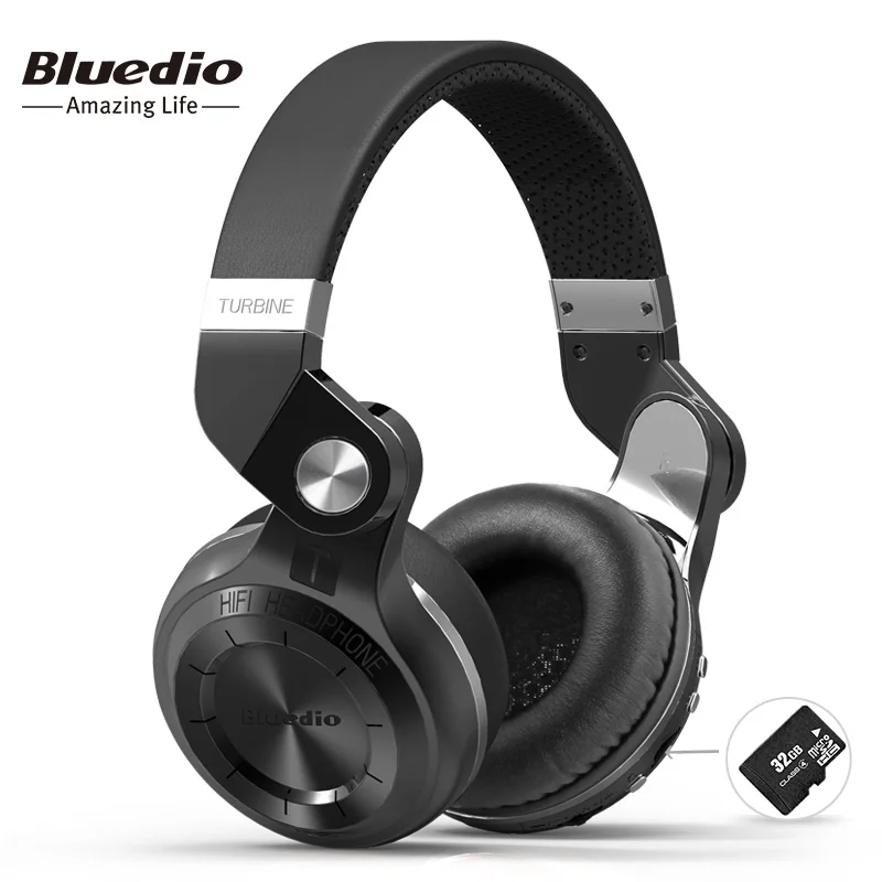 Bluedio T2+(турбина 2 апгрейд ) инновационный завёрнутый внутрь дизайн
