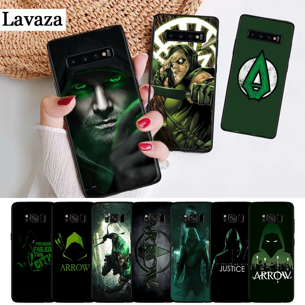 

Lavaza Green Arrow Man Movie Coque Silicone Case for Samsung S6 Edge S7 S8 Plus S9 S10 S10e Note 8 9 M10 M20 M30