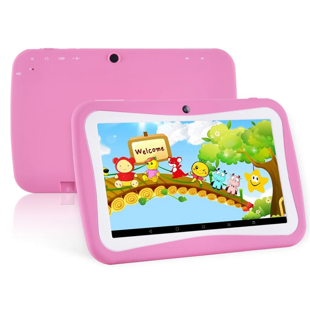 7 cal oryginalny tabletów z systemem Android 7.0 laptopa WiFi bluetooth GPS Tablet PC 1 GB + 8 GB podwójny aparat 1024*600