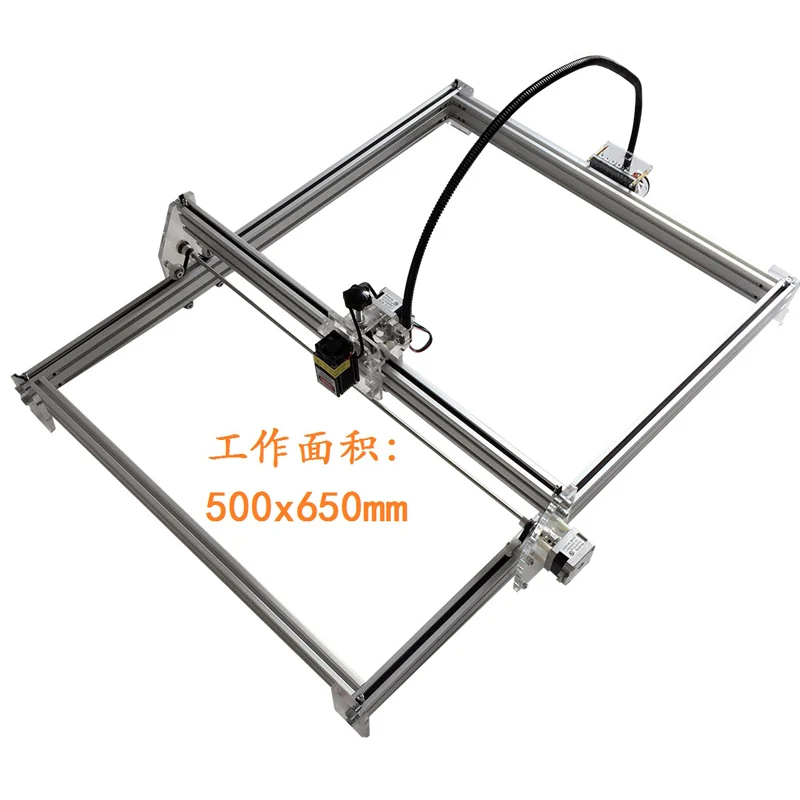 50*65 см 60X50cm DIY мини лазерный гравировальный станок с ЧПУ 1000 мВт 2500 мвт 3000 МВт 5500 15 Вт