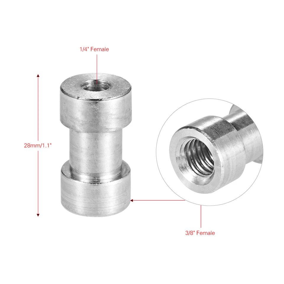 Statief Adapter 1/4 naar 5/8 klein voor lijnlasers