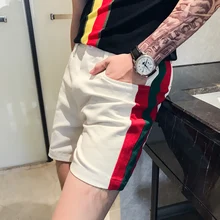 Эластичные шорты Mannen Toevallige Heren облегающие шорты Уличная клетчатая одежда Korte Hombre Korte Masculino 3XL-M Zomer Kleding