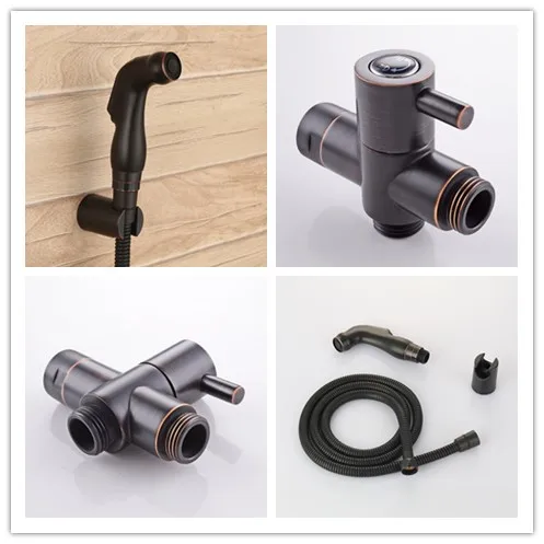 Oil Rubbed Bronze Handheld Bidet Spray Health Cleaning Sprayer