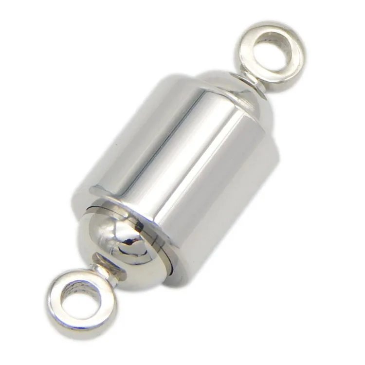 19x6mm Barrel Shape Stainless Steel Jewelry Accessories Clasps