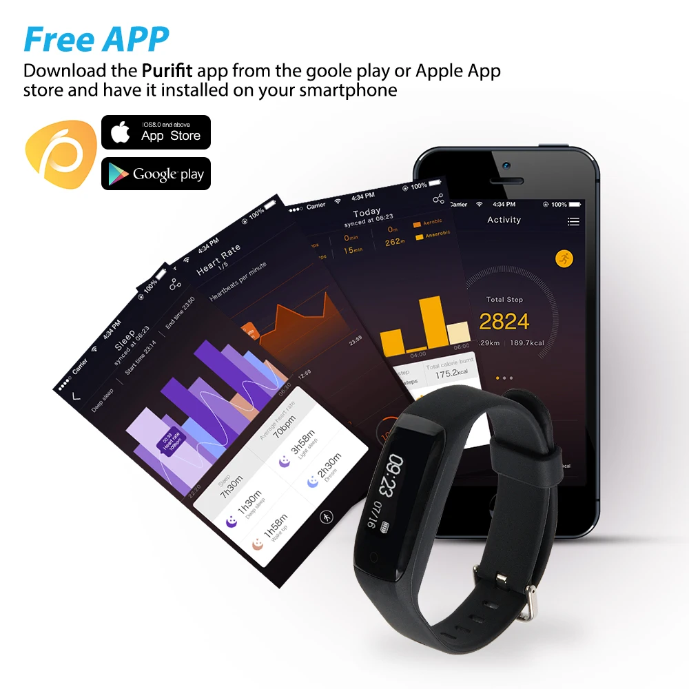 

2018 new d6 sleep monitor hartslagmeter oproep herinnering bericht herinnering stappenteller sport smart armband