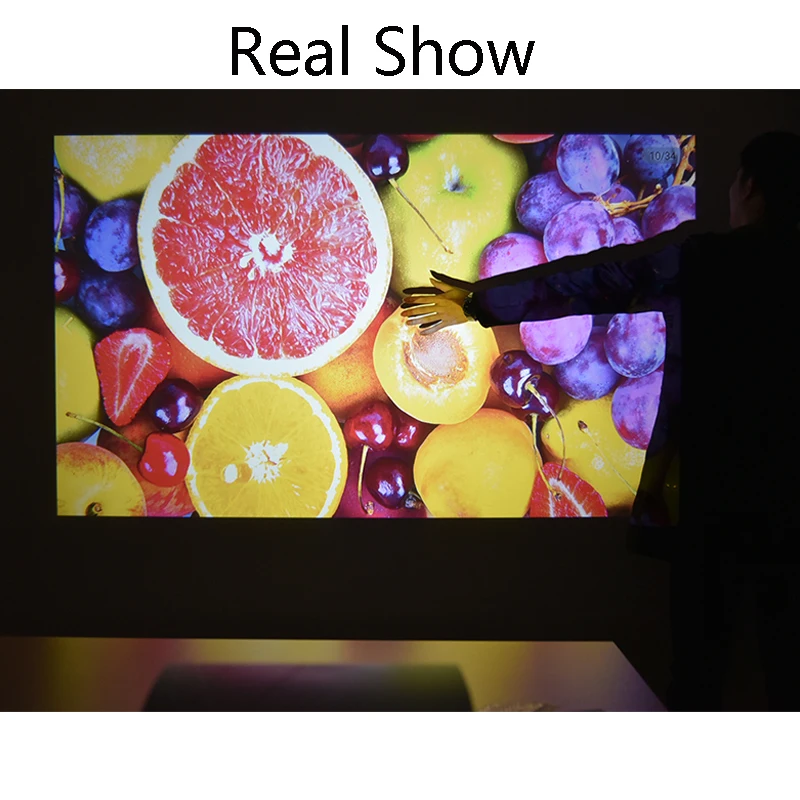 F20 мультимедиа smart tv цифровой proyector 1080P full hd видео-и ТВ-приставка beamer led Портативный lcd Мини 4k проектор для домашнего кинотеатра
