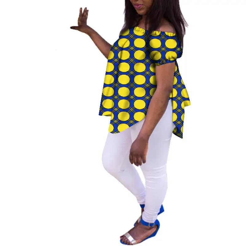 2018-Autumn-african-shirts-for-women-Dashikis-6xl-africa-clothing-Women-traditional-african-clothing-cotton-Top(24)