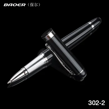 

BAOER 302 Metal Ballpoint Pen Office School Supplies Stylus Pens Pencils Writing Supplies Roller Ball Point Pens Nice Gift