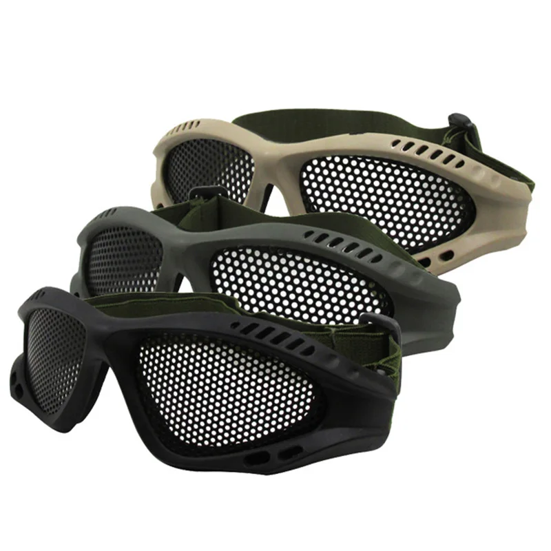 security labor protection Tactical Airsoft Outdoor Steel Mesh Eyes