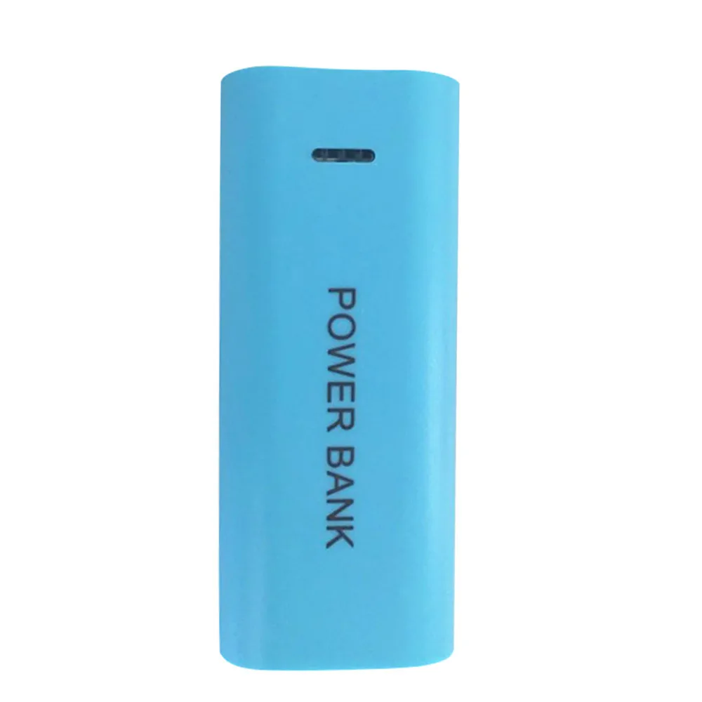 Чехол для зарядного устройства 5600mAh 2X18650 USB power Bank чехол для зарядного устройства DIY коробка для iphone зарядное устройство# H10 - Цвет: Blue
