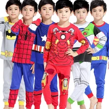 2016 Boys Pijamas Kids Set Children’s Pyjamas Clothing Sets Kids Pajamas Baby 2-7 Years Cartoon Pyjama Enfant Sleepwear KF041