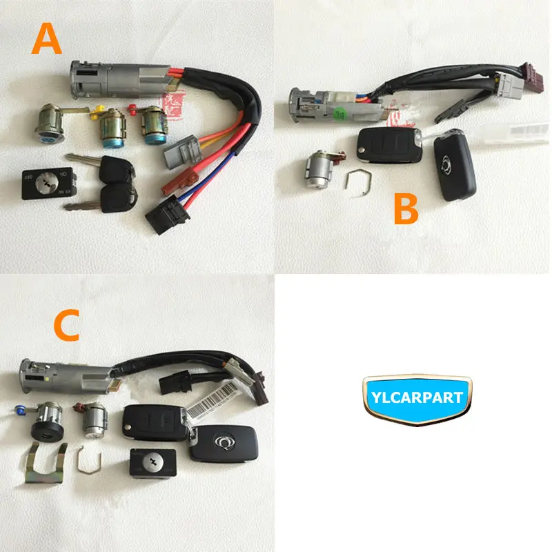 

For Geely CK,CK2,CK3,Car door lock cylinder,