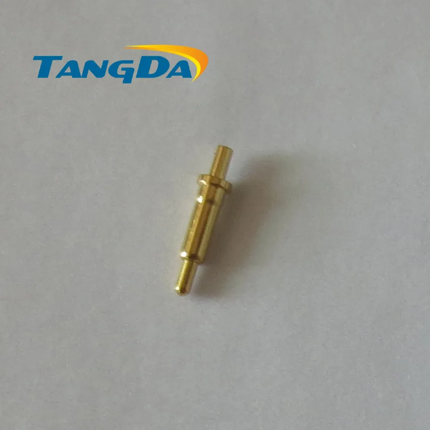 

Tangda DHL/EMS D2*10.5mm+2mm tail 1K PCS pogo pin connector Battery spring 1P Through Hole 1.2A