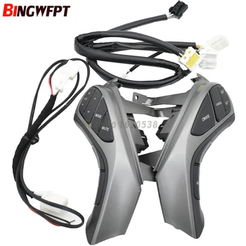 

For Hyundai Elantra AT 2015 Multifunction Steering wheel button Audio and cruise control button with wire Car steering wheel
