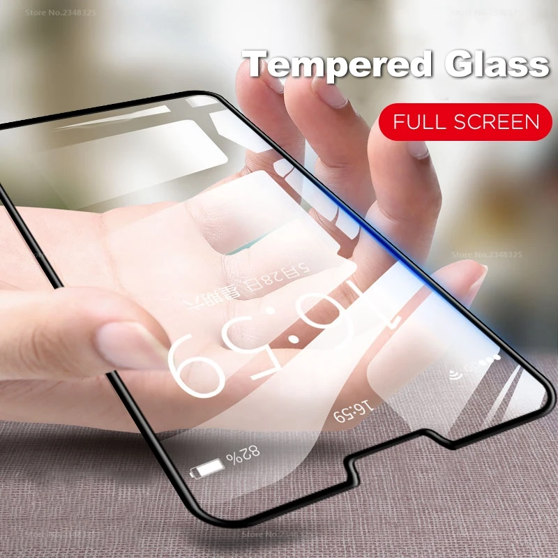 

Full Cover Tempered Glass For ASUS Zenfone Max Shot ZB634KL Max Plus M2 ZB634KL Screen Protector Protective Film