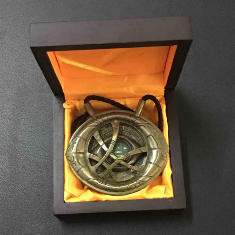 Marvel Avengers Doctor Strange Infinity Time Stones Necklace Keychain Figure Model Toys Marvel Avengers Doctor Strange Infinity Time Stones Necklace Keychain Figure Model Toys