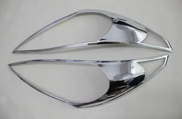 Для 2010-2011 Hyundai Verna / Solaris ABS хромированная крышка передней фары GHY | Автомобили и