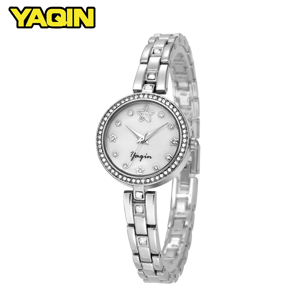 

YAQIN Women Fashion Watches Top Brand Luxury Ladies Watch Diamond Gold Watch montre femme Clock reloj mujer