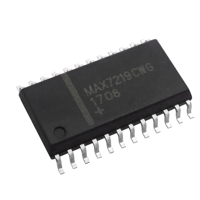 

10 шт. SMD MAX7219 серийно встроенные, 8-значные светодиодные дисплеи soic24 _ 75 мм MAX7219CWG