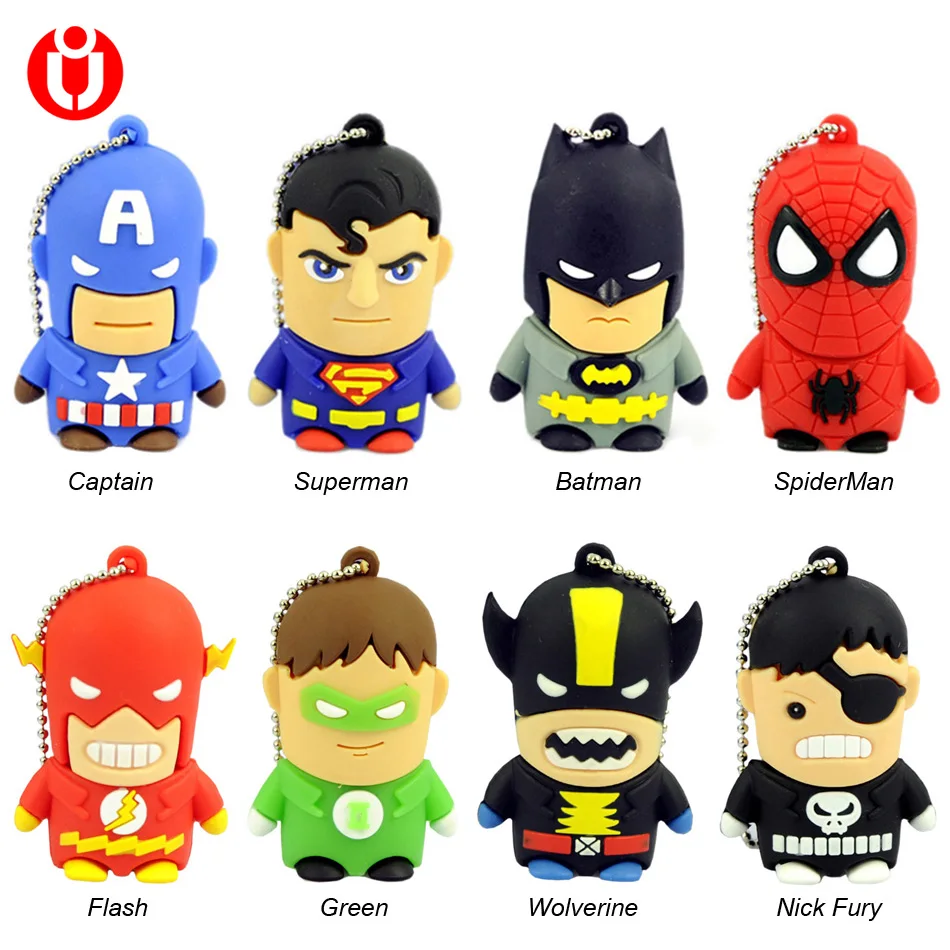 Usb флеш накопитель 32 ГБ 8gb16gb32гб капитан паук летучая мышь usb флешка USB2.0 карта