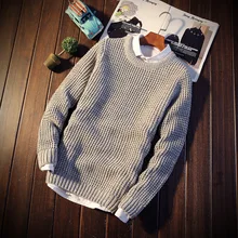 Mens Jumper Sweater For Men Knitted Sweaters Waistcoat Merino Wool Cashmere Pullovers Winter And Striped Pull Pullover m09